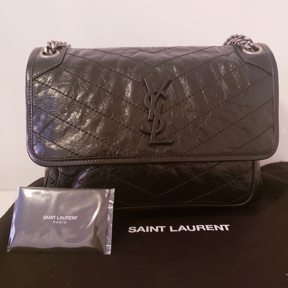 ❌SOLD❌SAINT LAURENT Medium Niki Black Bag